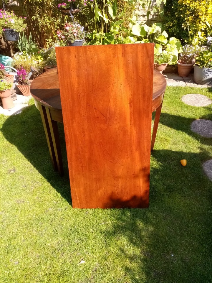 Antique D end Dining table eBay