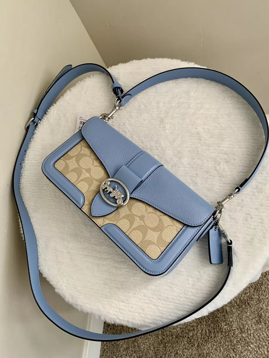 Coach Georgie Shoulder Bag In Signature Canvas