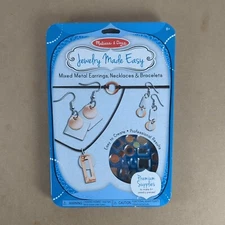 Melissa & Doug ~ Jewelry Made Easy ~ Mixed Metal Kit ~ [New] ~ Free Shipping 