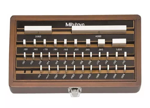 516-316-26 Mitutoyo Rect Ceramic Gage Block Set, 35pc Grade AS-2