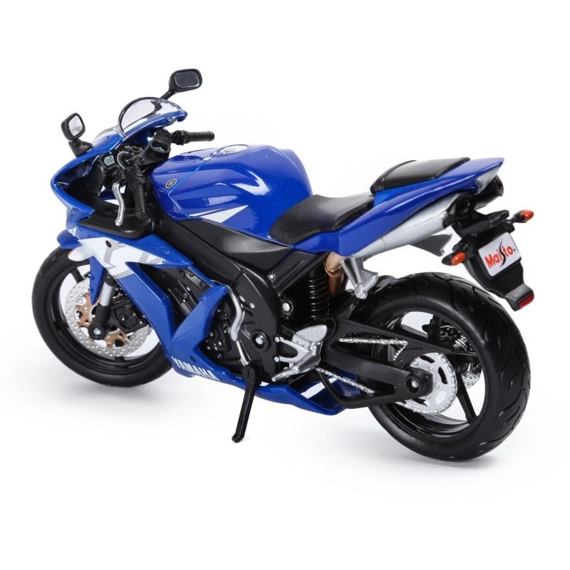 YAMAHA YZF-R1 - 2004 - blue / white - Maisto 1:12 - Photo 3/4