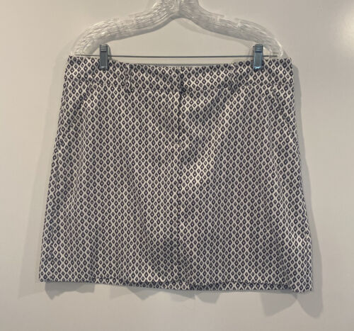Izod Golf Ikat Print Skort Skirt Womens Size 12 (954)