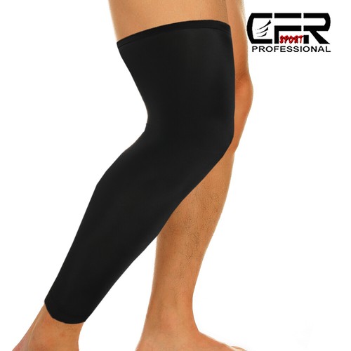 Knee Support Compression Full Leg Sleeve Brace Sport Joint Pain Relief Arthritis - Picture 10 of 19
