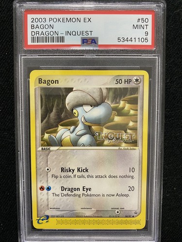 Bagon graded PSA 9 for sale on eBay