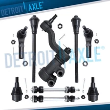 Front Tie Rods Idler Arm Kit for 2011-19 Chevy Silverado GMC Sierra 2500 3500 HD