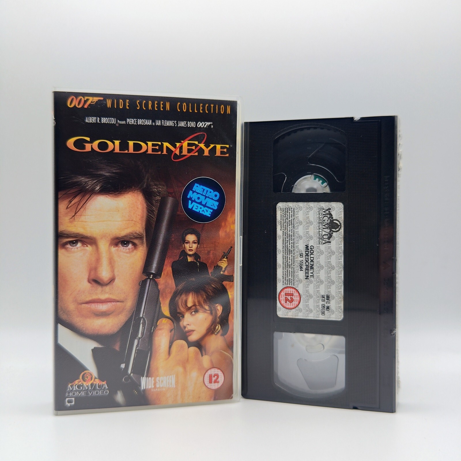 James Bond Goldeneye Widescreen Edition VHS 007 New Other Sealed Tape (1995)
