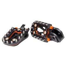 Fasst Impact Moto Pegs Black/Orange For KTM 500 EXC-F Six Days 2020-2023
