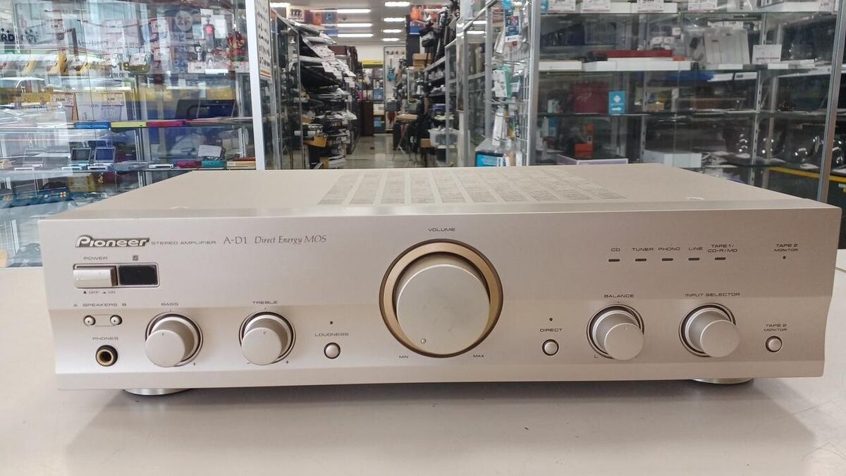 PIONEER A-D1 Integrated Amplifier Silver Working | eBay PIONEER A-D1 Integrated Amplifier Silver Working | eBay