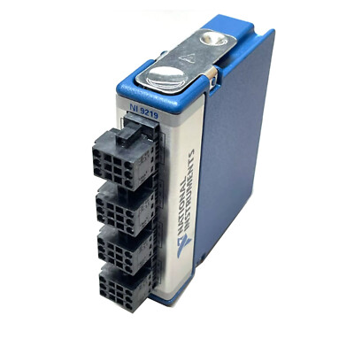 Ni 9219 Module Used & Tested NATIONAL INSTRUMENTS NI 9219 cDAQ Universal Analog Input ...
