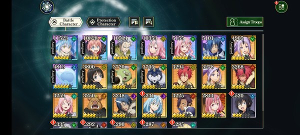 slime isekai memories account 7 five stars europe