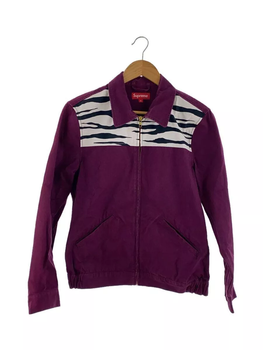 Veste Supreme Other 13SS GARAGE S coton violet animal occasion