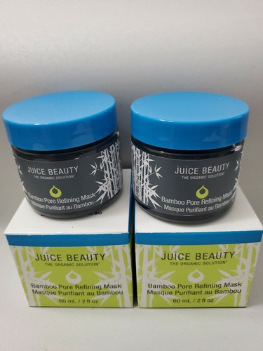 2X Juice Beauty Organic Bamboo Pore Refining Mask 2 fl Oz