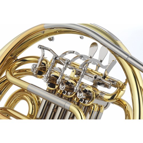 Jupiter JHR1100 Lacquered Brass Body Double F/Bb Double French Horn With Case - Picture 5 of 5