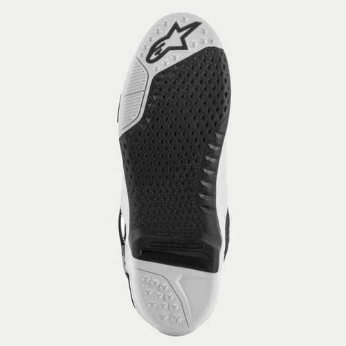 Alpinestars Tech 10 Supervented Boots White Size 10 - Picture 5 of 7