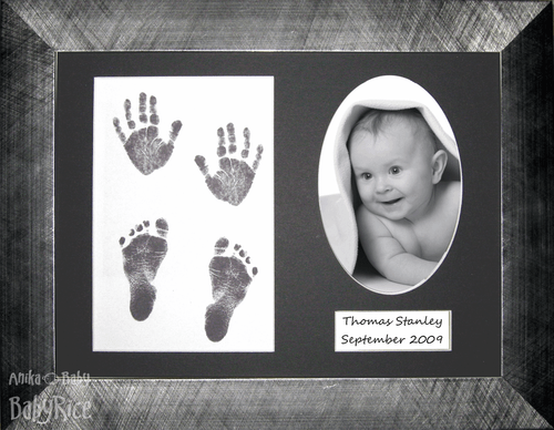 Baby Prints Kit Hand Feet Newborn Unique Christening Gift Present Footprint New Baby Prints Kit Hand Feet Newborn Unique Christening Gift Present Footprint New