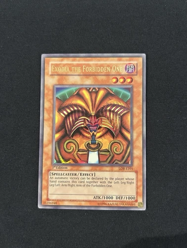 Exodia The Forbidden One 1st Edition (LOB-E101)