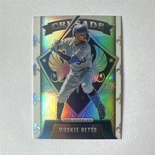 Panini 2022 Chronicles Crusade Holo Prizm Mookie Betts #25 Los Angeles Dodgers
