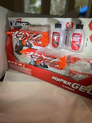 XShot Hyper Gel Stinger Blaster 2-Pack  Zuru Ages 14+ Pellets Eyewear BRAND NEW