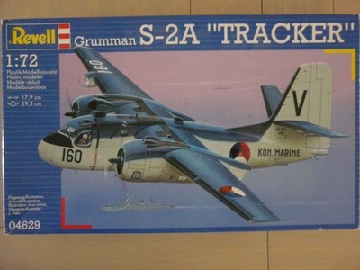1/72 REVELL Model Airplane Ref 04629 Grumman S-2A ''Tracker''