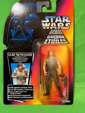 1995 Kenner- GIG Star Wars POTF2 Luke Skywalker Dagobah Red Card Tri Logo