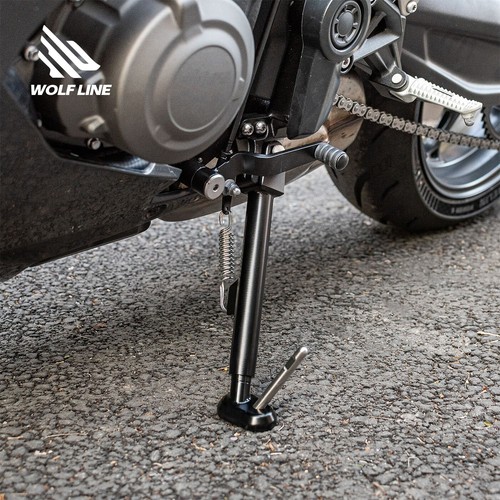 WOLFLINE Adjustable Side Mount Pad Kickstand Support For Daytona 660 2024-2025 - Imagen 1 de 24
