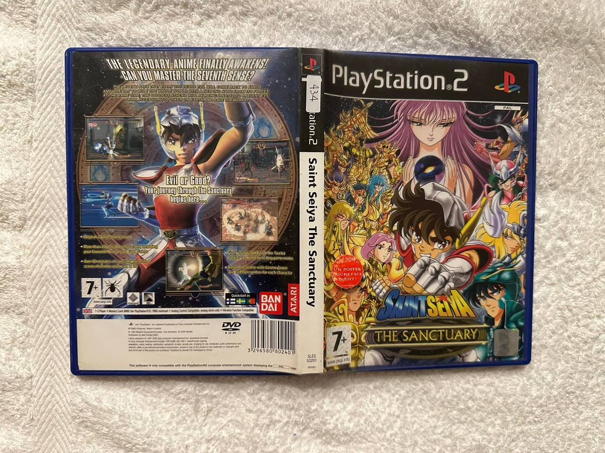 Saint Seiya The Sanctuary Sony Playstation 2 PS2 PAL UK