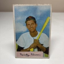 1954 Bowman #152 Mickey Vernon Washington Senators VG