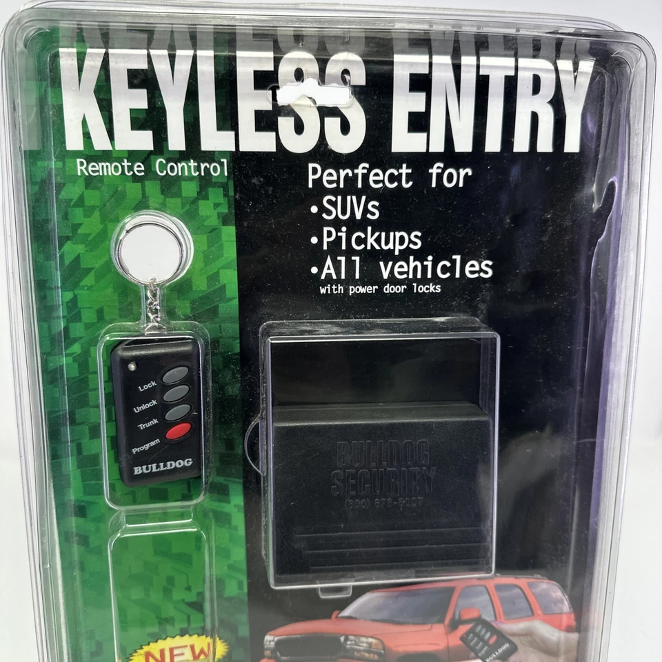 Sistema de arranque remoto de vehículo Bulldog Security modelo KE100 entrada sin llave (NUEVO) Foto 4 de 4