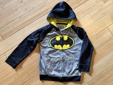 Boys Batman Jumping Beans Collectible Fleece Zip Hoodie Size 7