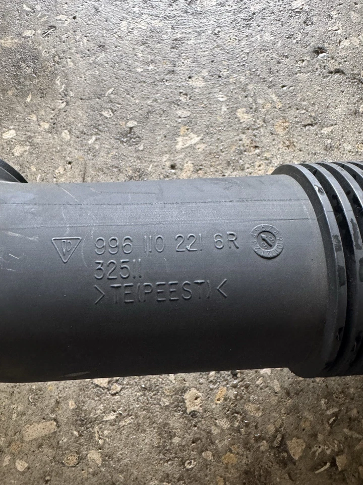 ✅ 97-99 OEM Porsche Boxster 986 Air Intake Hose Tube W/ Resonator - Изображение 2 из 4