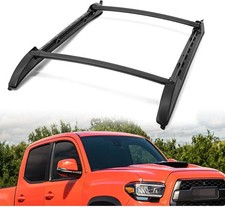 Black Roof Rack Set Cross Bars & Side Rails for 2005-2023 Toyota Tacoma