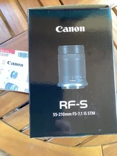 Canon RF-S 55-210mm F/5-7.1 IS STM (APS-C / RF-S mount New