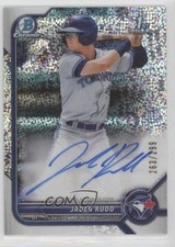 2022 Bowman Chrome Prospect Speckle Refractor /299 Jaden Rudd #CPA-JR Auto 0y2q