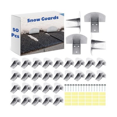 Yaocom Snow Guards, Stainless Steel Roofs Snow Stops, Prevent Sliding Ice Sto...