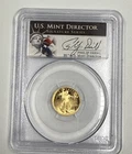 1991 P Gold American Eagle 1/10th PR69 Signed By Philip Diehl