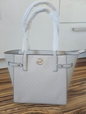 Neu Original Michael Kors Carmen  Light Sand Tasche Shopper Henkeltasche  Bag