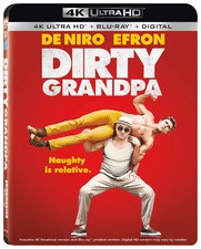 Dirty Grandpa (4K UHD Blu-ray) Robert De Niro Zac Efron Aubrey Plaza Zoey Deutch