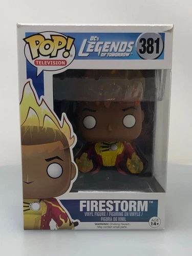 Funko POP! Television DC Legends of Tomorrow Firestorm #381 Vinyl Figure DAMAGED