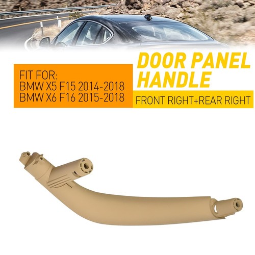 For BMW X5 F15 X6 F16 F85 Right Beige Inner Door Panel Handle Pull Trim Cover - Picture 14 of 17