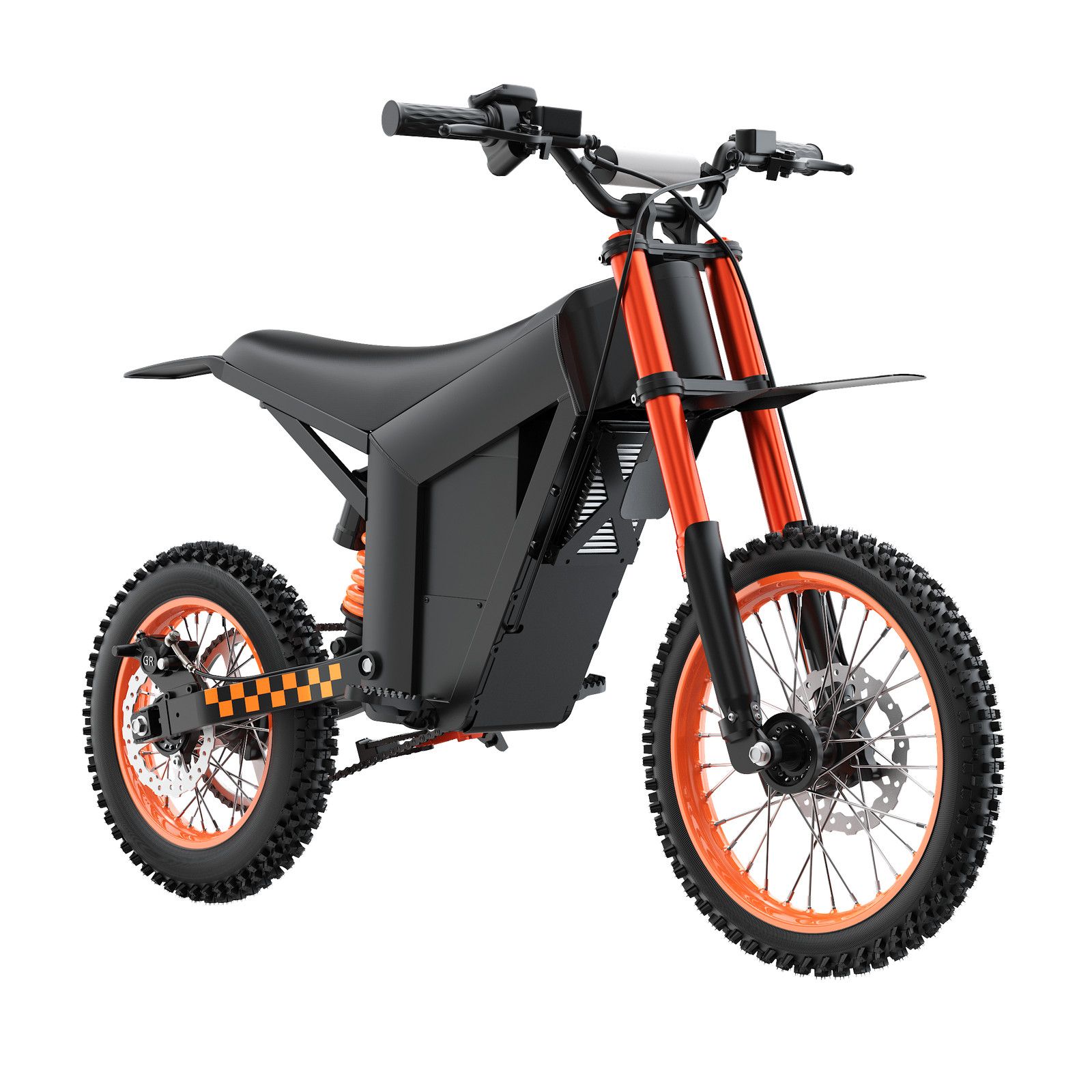 Electric Dirt Bike Mountain Motorcycle 48V 21AH 3000W Motor 40MPH Speed Ebike