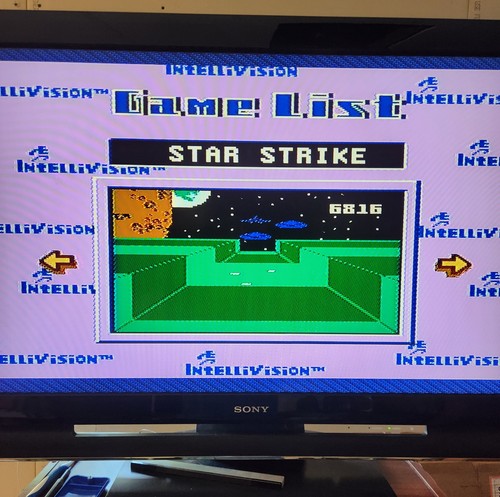 Intellivision TV 25 Retro Game Plug & Play TV Play Power 2003 Techno Source Blue - Picture 21 of 24