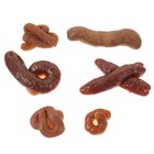 1 Set mit 6 Stück Simulations-Poo-Spielzeug, realistisches gefälschtes
