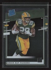 AJ Dillon 2020 Panini Chronicles #RR-AD Clearly Donruss Rated Rookies