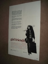 Claudia Weill's GIRL FRIENDS Original 1978 O/S~Melanie Mayron, Christopher Guest