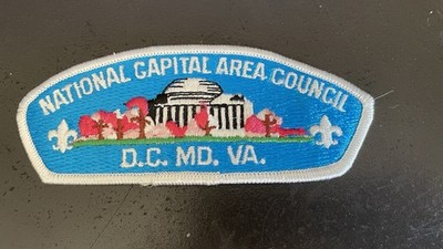 National Capital Area Council DC MD VA Only Boy Scout CSP Patch