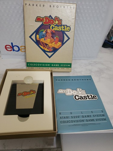 Mr. Do!'s Castle 1983 Coleco Colecovision CIB Complete In Box Manual - Picture 7 of 11