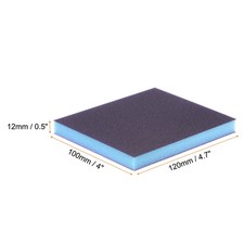 16pcs Superfine Sanding Sponge Blocks 800-1000 Grit Foam Sanding Block, Purple @