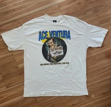 VINTAGE 1995 Ace Ventura When Nature Calls T-Shirt Jim Carrey Movie Promo, XXL