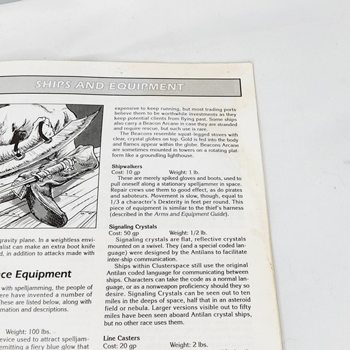 Advanced Dungeons & Dragons Spelljammer Astromundi Cluster Paperback Book Guide - Picture 7 of 9