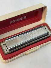 M. HOHNER A440 HARMONICA No. 1896 Marine Band Key Of D Made in Germany